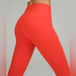 Lululemon Solar Orange Align Leggings size 2